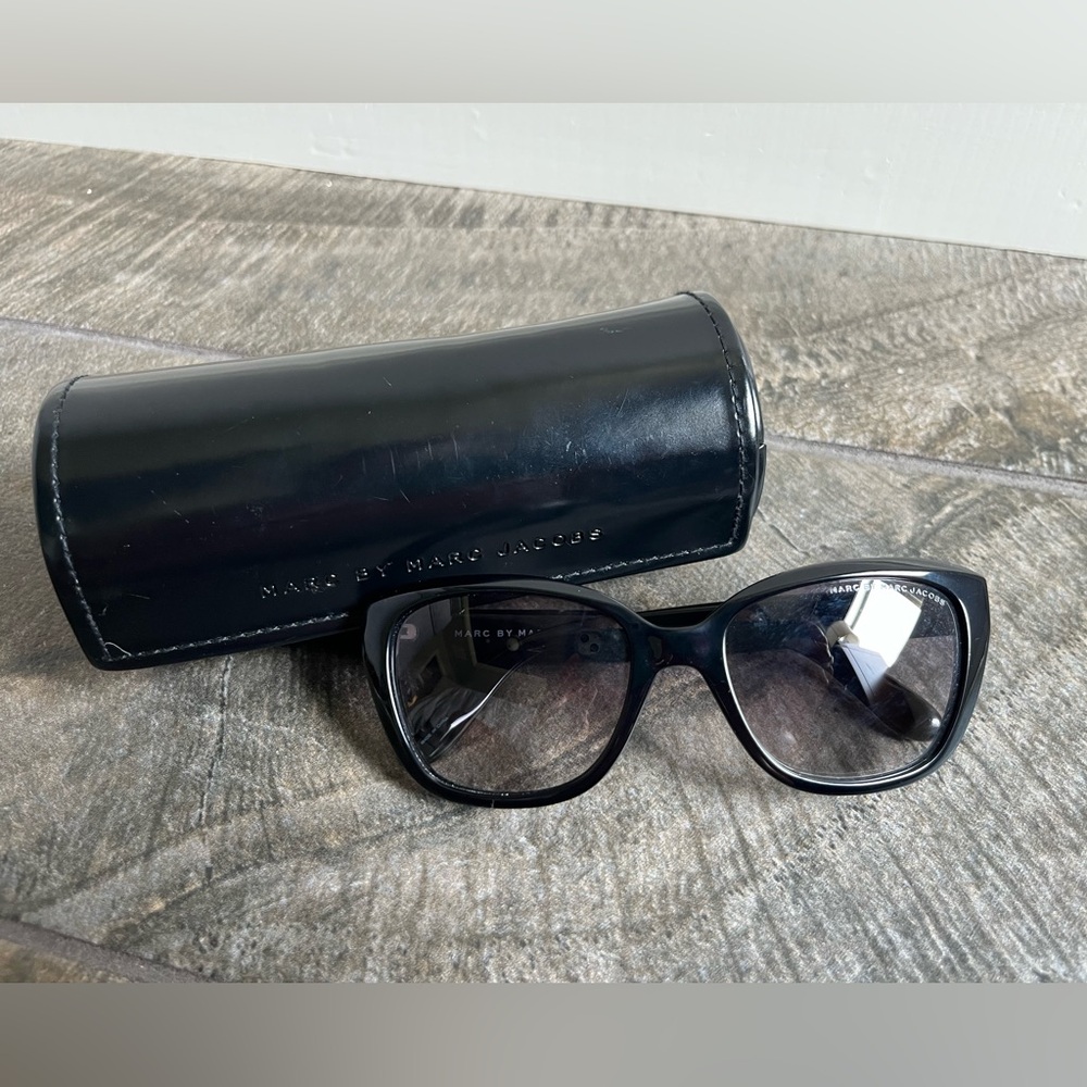 Marc By Marc Jacobs Black Modern Sunglasses